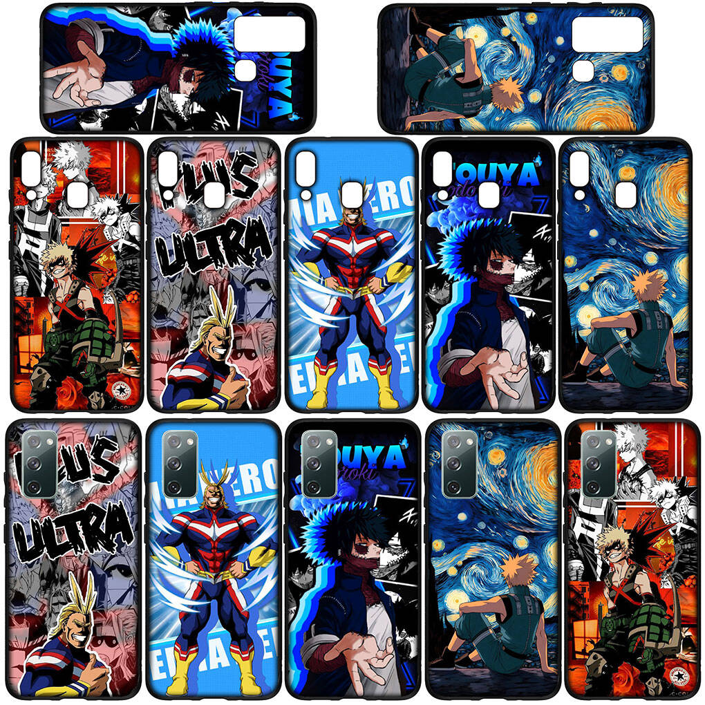 for iPhone 17 16 15 Xiaomi Poco F7 F8 X7 X6 C85 C75 C71 M8 Redmi Note 14 13 12 11 Pro Max 14C 13C 15C A3 A4 Phone Case Lovely My Hero Academia Cover