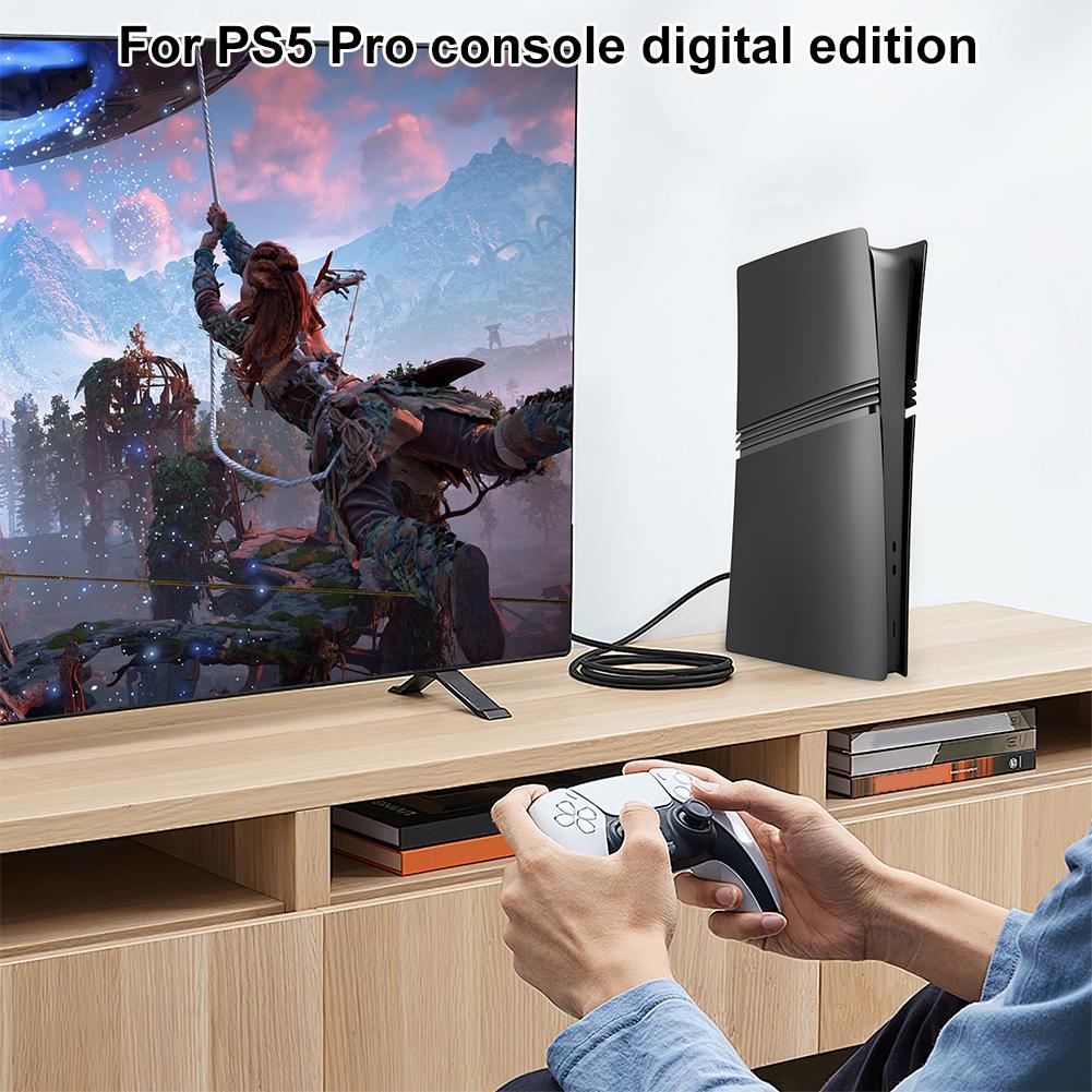 Čelní deska Kryt konzoly ABS Hard Shell Prachotěsné Krycí desky Nárazuvzdorné ochranné pouzdro pro PS5 Pro Disc/Digital Edition