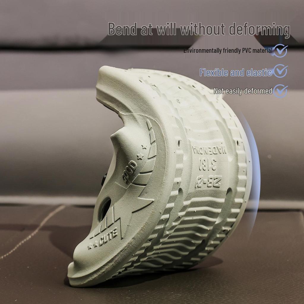 Children's Cartoon Sandals: Comfortable, Non-Slip, Soft Sole—Ideal for Summer Activities and Featuring a Fun 'Walking On Poop' Sensation.