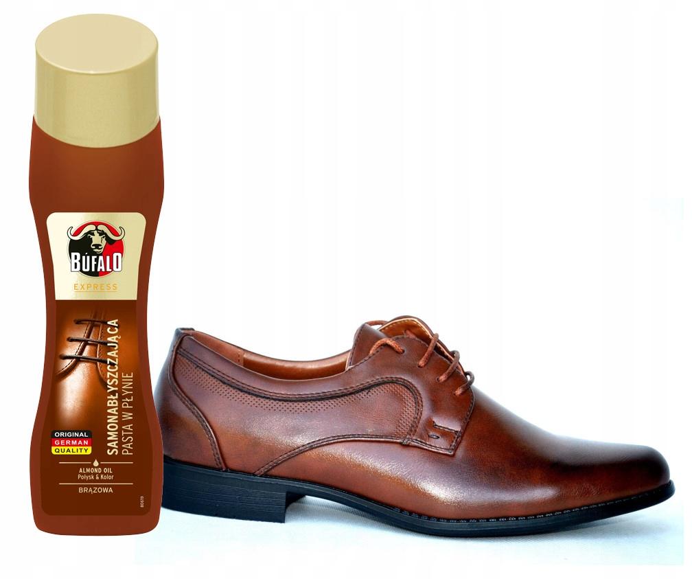 Bufalo Express Flüssige Schuhcreme, Selbstglänzend, 75