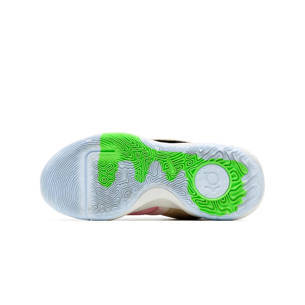 Nike KD Trey 5 X Cushioning Slip Resistant Abrasion Resistant Low top Basketball Shoes Men's Yellow Pink DJ7554-014(Team241-)