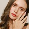 Modian Real 925 Silver Irregular Round Finger Ring Fashion Party Accessories For Women Fine Statement Jewelry Gift
