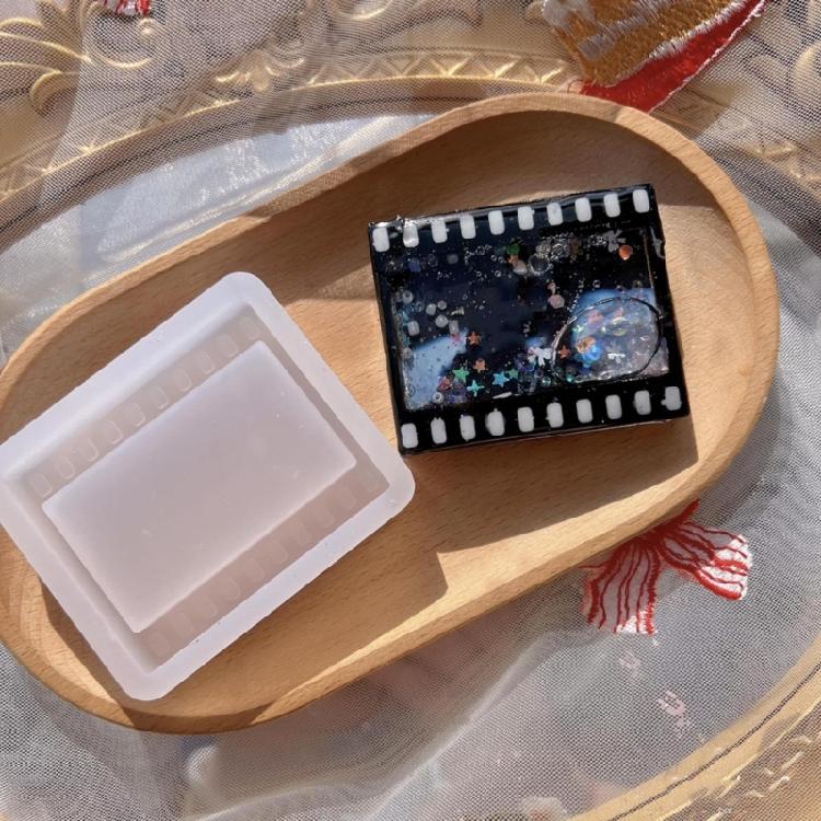 Film Quicksand Photo Frame Ornaments Silicone Molds Suitable for Epoxy Resin