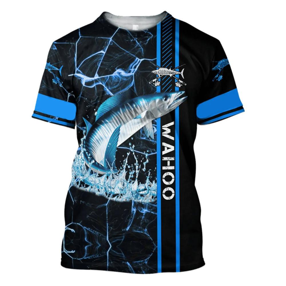 Ropa para niños, camiseta de manga corta de verano para pesca, ropa para niños de 10 a 12 años.