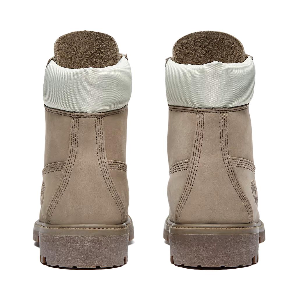 Timberland 6 Inch Premium Waterproof Boot Grey Nubuck Light Green Men Sneakers Tan TB0A2P6W-A4E