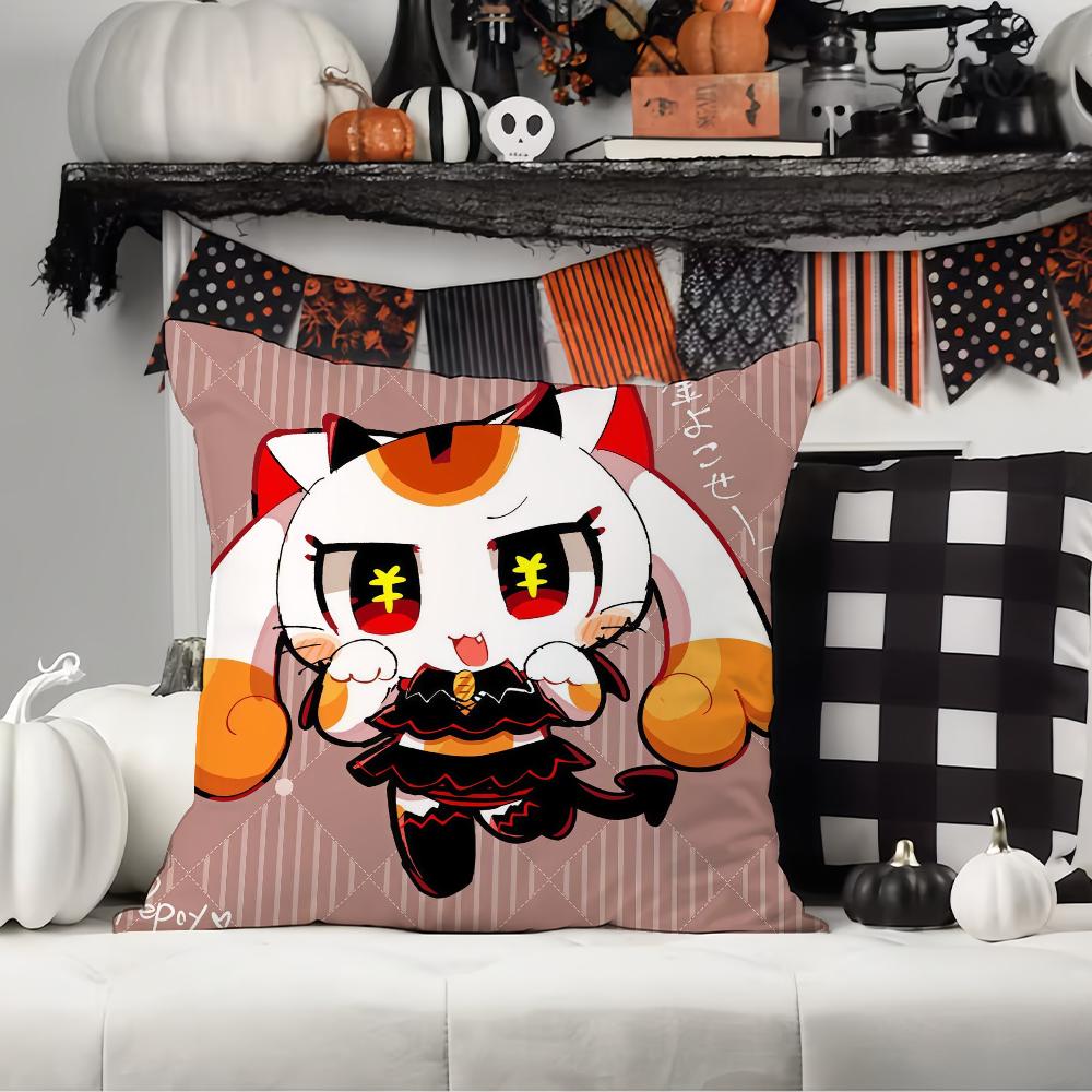 

Cartoon cute P-PepO Y-Yo Pillow Case Office Cushions Suitable For Sofa Car Bedroom Decorative Cushion Cover 12x12Inch
