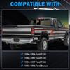 3Rd Third Brake Light For 1992 1993 1994 1995 1996 1997 Ford F150 F250 F350 Bronco High Mount Stop Light Assembly LED Smoked Cargo Lamp Accessories