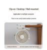 25th Anniversary Portable USB Wall Clip Fan: Rechargeable and Compact Circulation Fan