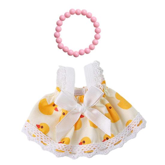 1 Set Hamsterkleid Perlenkette Meerschweinchen Hamster Kleintiere Haustierkleidung Outfits Kostüm Zubehör Zubehör Foto Requisite