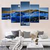Canvas Wall Art for Living Room Post Painting Nature Dreamlike Landscape Wallpaper Home Decor Picture Print Artwork 5 PCs No Frame