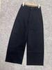 Mei Gao High Waist Retro Straight-Leg Cargo Pants