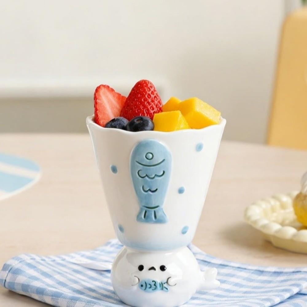 300ML Seal Mug Creative Anime Themed Milk Cup High Value Coffee Tea Cup Breakfast
