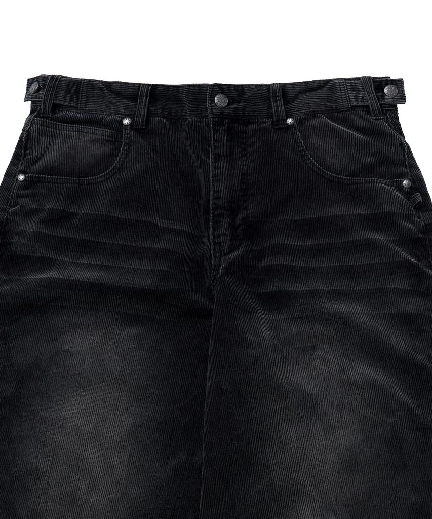IDWS Viego Corduroy Balloon Pants Black