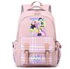 Neuer Anime Cartoon K-Pop Bedruckter Rucksack mit großer Kapazität für Teenager Schüler Mädchen Junge Schultasche Buchtasche Damen Wasserdichte Reisetasche Mochila Kindergeschenk
