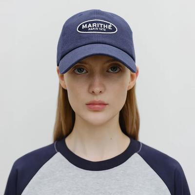 OVAL REGULAR LOGO CAP Navy