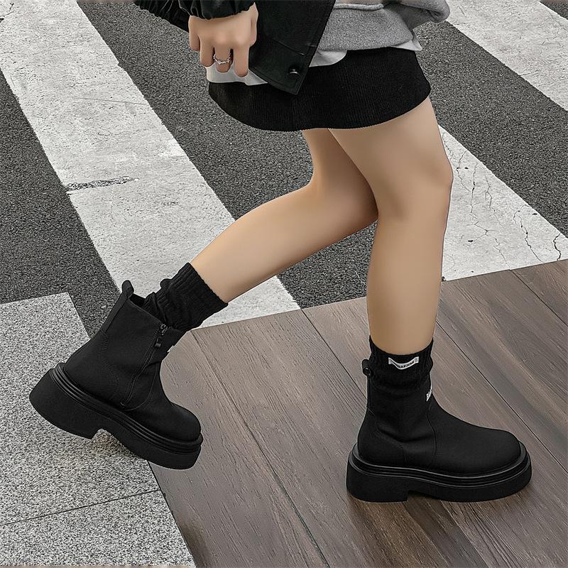 

Новые мужские ботинки Martin 2025 года, осенне-зимние, маленькие, на толстой подошве, с утолщением, тонкие, короткие, 5024-J 39