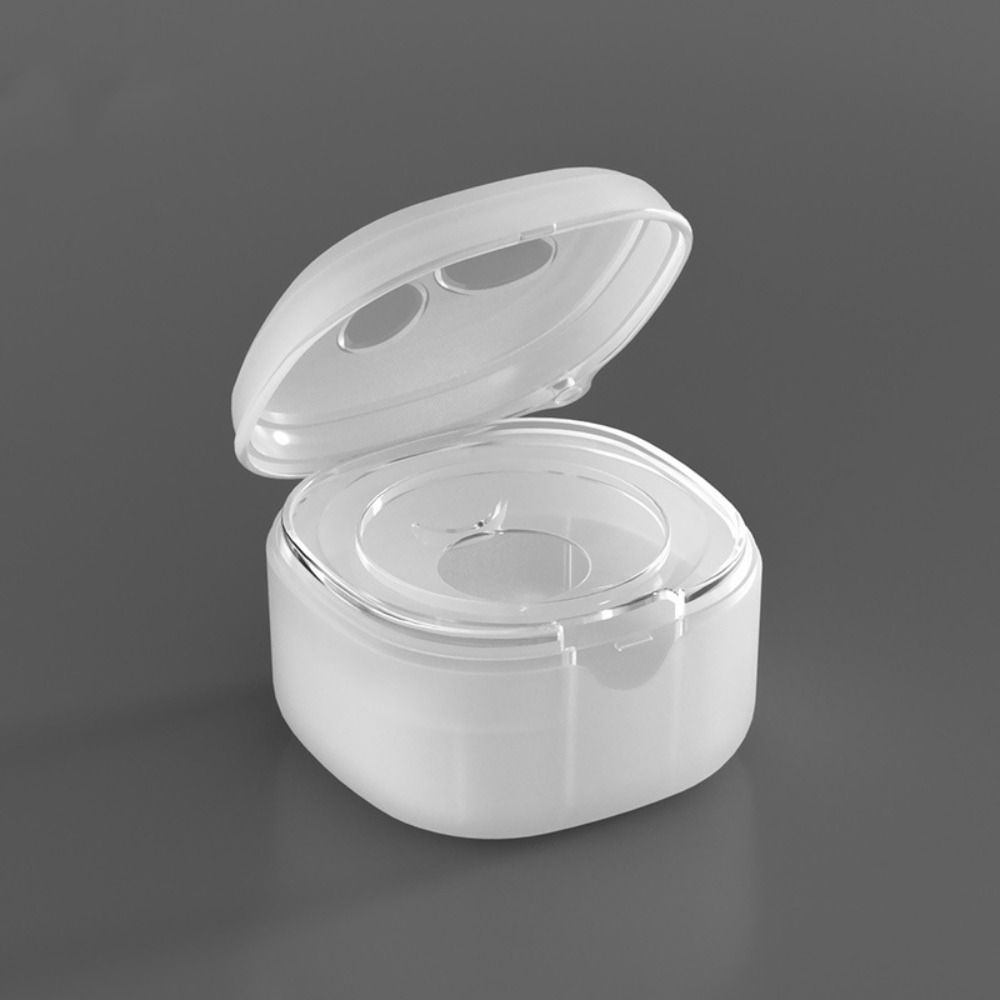 

ПП Пластиковый Контейнер для Соски Держатель Коробка Держатель Хранение Пустышки Чехол для Соски белый