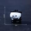 Micro-landscape Luminous Halloween Pumpkin Ghost Figurine Decorative Accessories Mini Ornaments