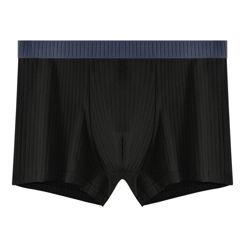 Men's Antibacterial Cotton Boxer Briefs - Trendy & Comfortable for Teens and Boys