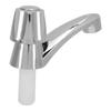 RV One Hole Bathroom Faucet Chrome Plated Single Handle Cold Water Wash Basin Faucet For Yacht Boat RV