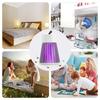 Mosquito Killer Lamp Electric Insect Zapper 2-in-1 USB Bug Trap with LED Light for Bedroom Outdoor Camping Wasps Gnats
