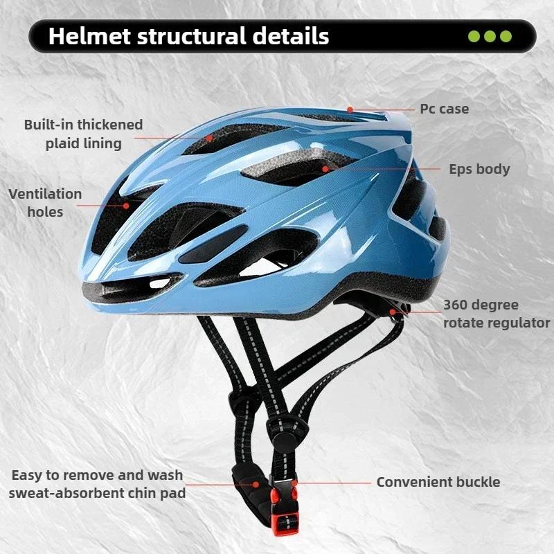 Bicycle Helmets 19 Hole Road Bike Scooter for Men and Women Sports Racing Riding Cycling Helmet Ultralight MTB Bicycle Helmet