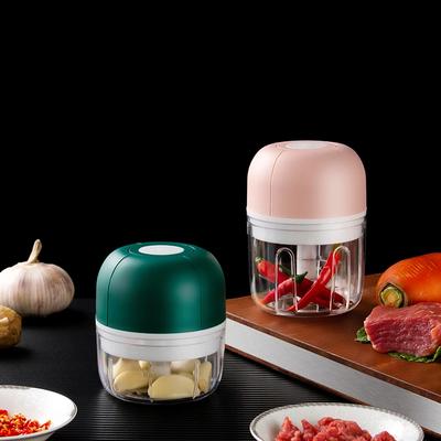 Electric Chopper,USB Mini Meat Grinder,Electric Vegetable Crusher,Mini Garlic Masher Machine for Kitchen,Gadgets,250ml Food