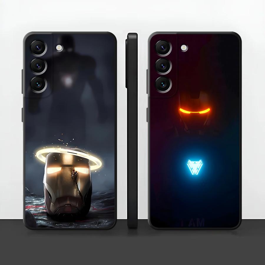 Phone Cover Case for Samsung Galaxy A57 A73 A51 A23 A24 A26 A25 A52 A36 A55 A32 A53 A35 A37 A22 A72 A71 Marvel Iron Man Art