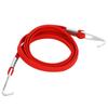 Strong Elastic Luggage Strap Rubber Band Heavy Duty Bike Luggage Rope with Aluminum Alloy Hooks Portable Bike Luggage Strap