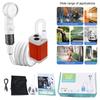 Portable Camping Shower with Digital Display Outdoor Camp Shower Pump 4000mAh Wireless Pumps Water Sprayer for Camping Travel