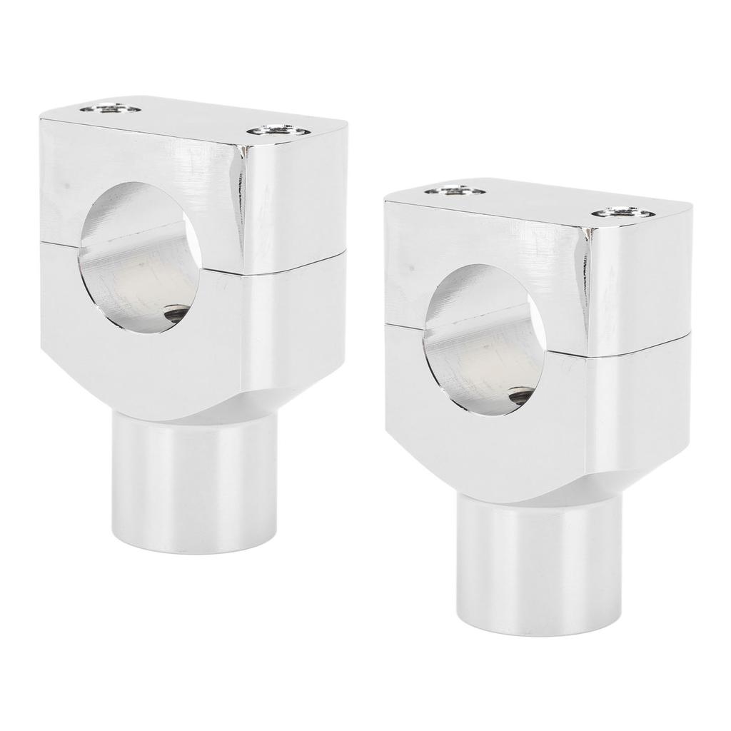 Motorcycle Handlebar Bracket Clamps Metal Riser Mount for 25mm Diameter Handlebars Motorcycle