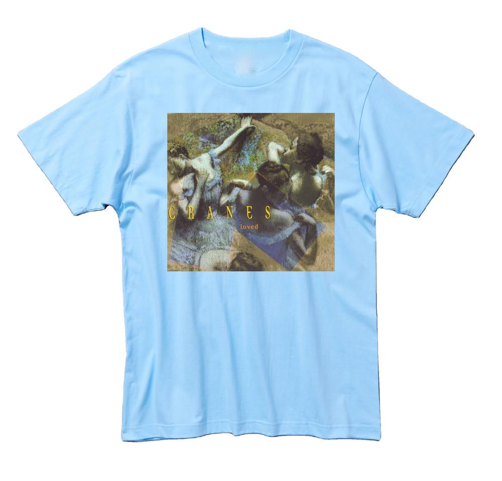 

New Cranes Band Loved Album Heavy Cotton Light Blue S-5XL Shirt EN646 Unisex T-Shirt Graphic Tee XXXXL