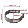 New upgrade 4" Band Brake & 4" Brake Drum with clip & Pin Kit for Go Kart Yard Cart Mini Bike ATV