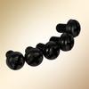 100pcs M2 M3 M4 Plastic Nylon Hex Male Female Female Spacer Round Head Screw Nut