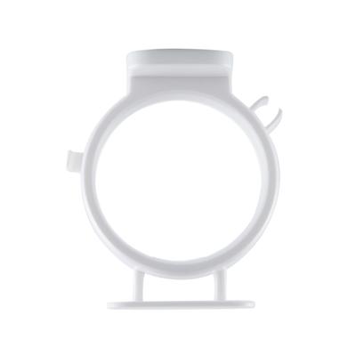 Supporto per asciugacapelli da parete in plastica per WC, da bagno, con soffio d'aria