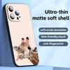 Süßes Giraffen-Handyhülle Für iPhone17 16 16e 15 14 13 12 11 Plus Mini Pro Max Weiche schwarze Stoßfeste Hülle