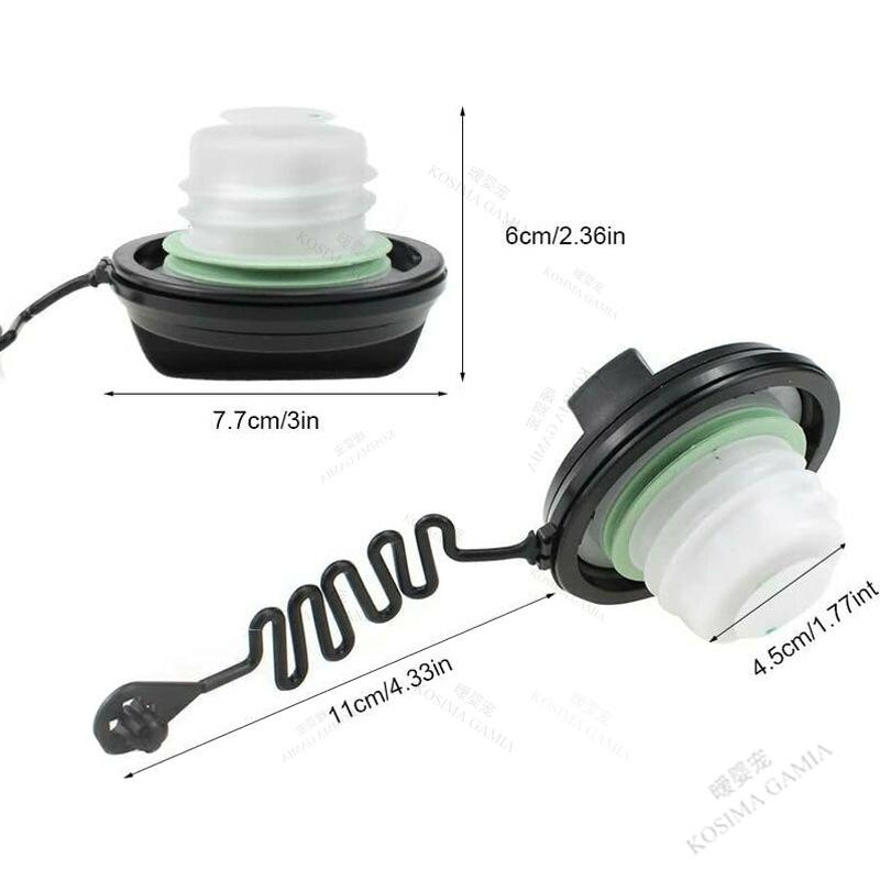 Reemplazo de la Tapa de Llenado del Tanque de Combustible y su Carcasa 1580852 para Ford Fiesta MK5 2001-2008 Transit MK8 Duradero