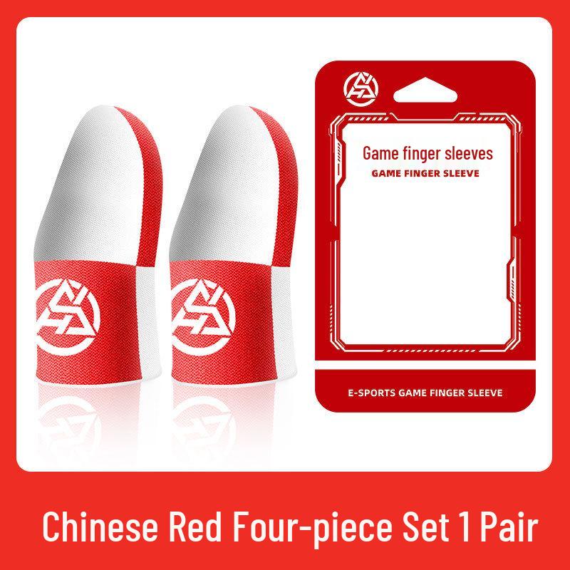 2025 Ultra-Thin Silver Fiber Gaming Finger Sleeves: Sweatproof, Non-Slip, PUBG E-sports Style