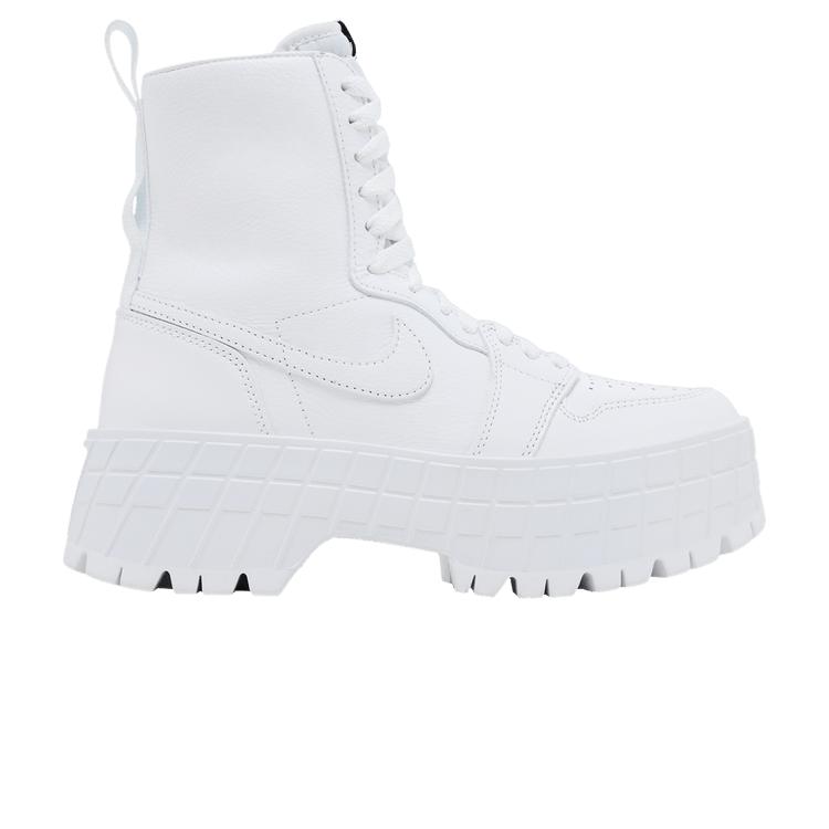 Jordan 1 High Brooklyn Triple White (Женский) 35.5