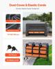 Folding Chair Rack Cart for 42 Chairs or 12 Tables of 400 LBS with Wheels