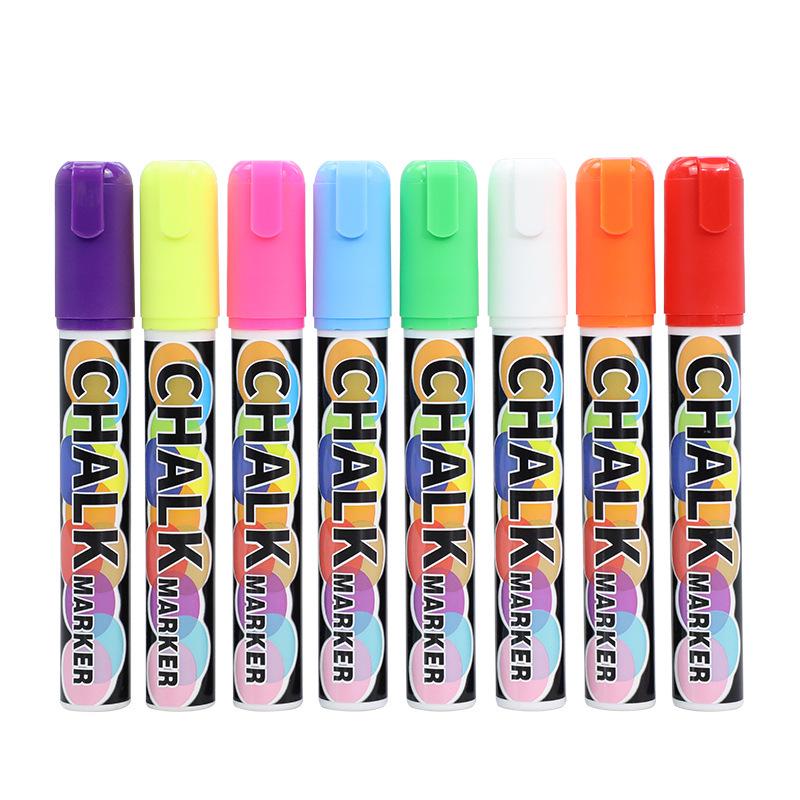 Large Fluorescent Erasable Chalk Pen for Street Stall Blackboard Graffiti