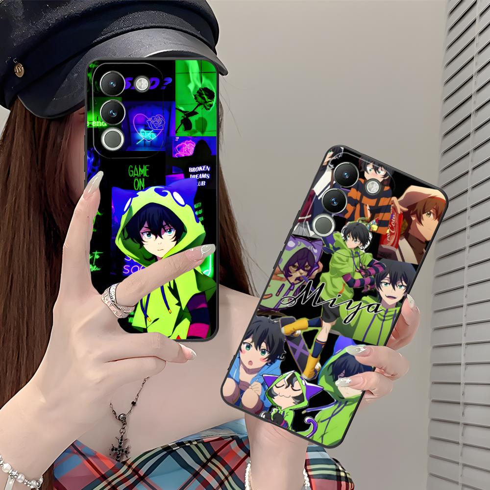SK8 Infinity Miya Chinen Phone Case for VIVO V60 V50 V40 V30 V29 V27 V25 V23 Pro Lite 5G Soft TPU Shockproof Cover