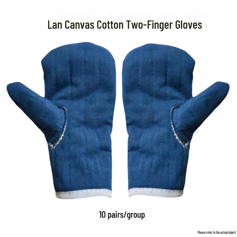 Anbikang Heavy-Duty Heat-Insulated Canvas Work Gloves