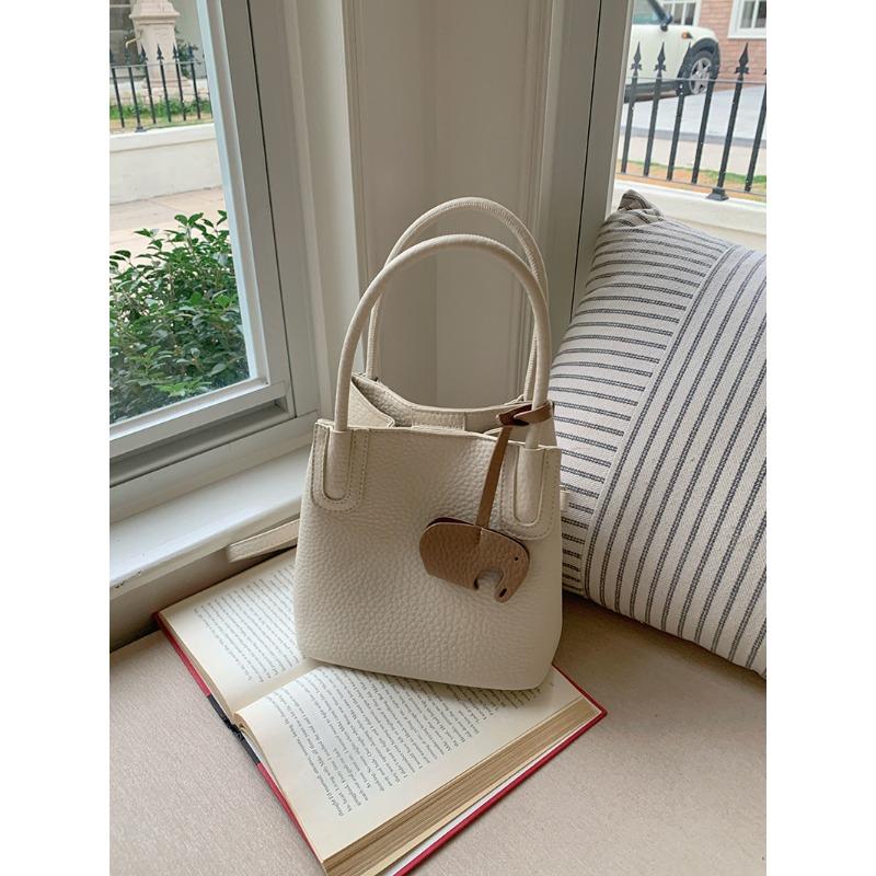 

Сумка-ведро Senior Texture для женщин, летняя сумка Niche Senior Lazy Commuting через плечо