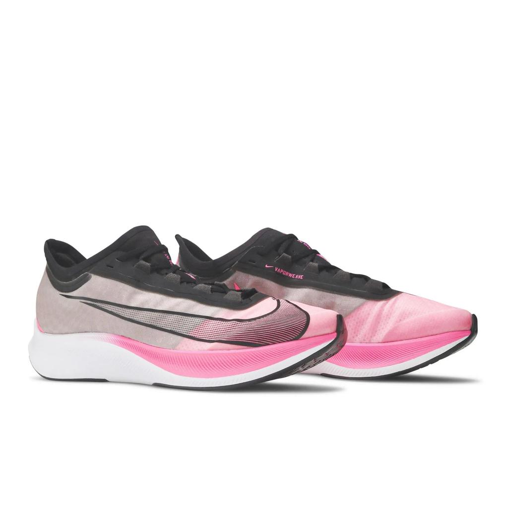 Nike Zoom Fly 3 'Pink Blast' (Unisex) Pink Blast / Atmosphere Grey / White / Black Running Shoes AT8240 600