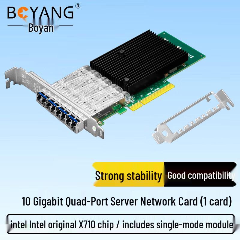 Boyang Intel PCI-E Server Network Adapter (CN Version)