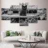 Cats Kittens animal 5 Piece HD Wallpapers Art Canvas Print modern Poster Modular art painting for Living Room Home Decor