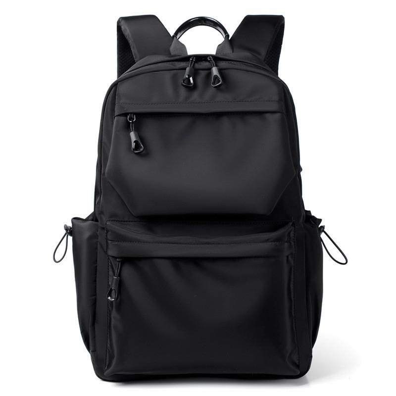 

Stylish And Functional Laptop Backpack With Breathable And Shock-resistant Features 20l Capacity Solid Color Design чёрный