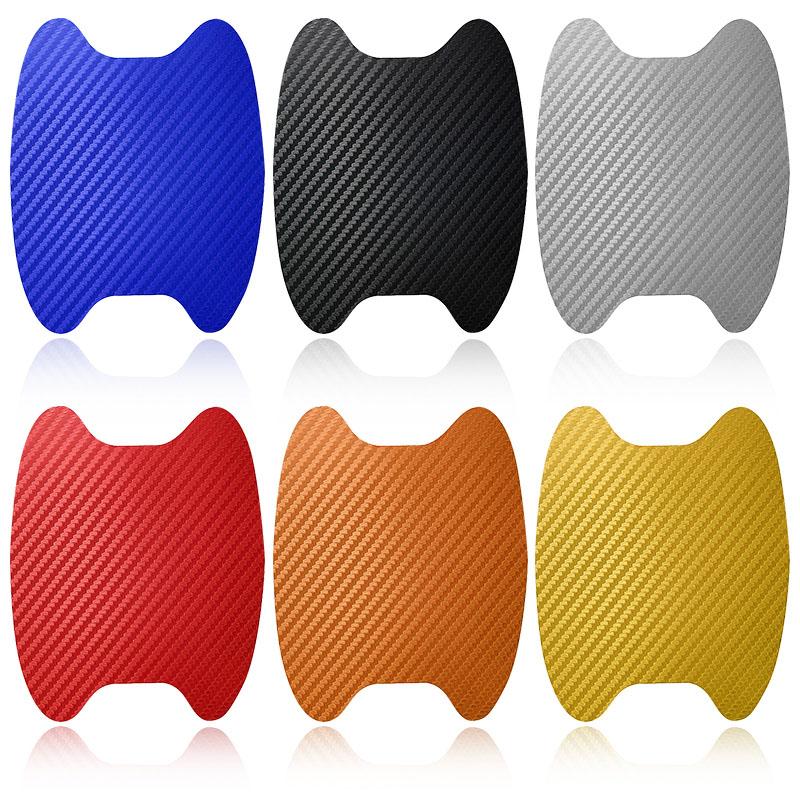 Car Door Sticker Carbon Fiber Scratches Auto Handle Protection Film For Porsche Boxster Cayenne Panamera Macan Cayman 911 918 996 917 991