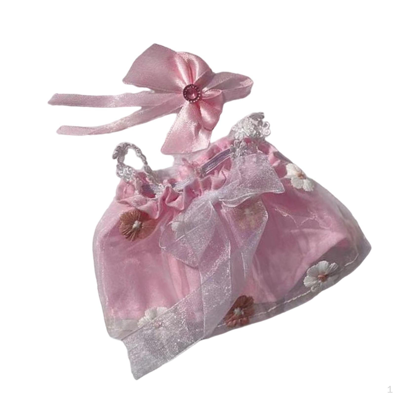 

Подарочный наряд на день рождения для детей, плюшевые куклы 6,69 дюйма, 7,87 дюйма pink brace skirt